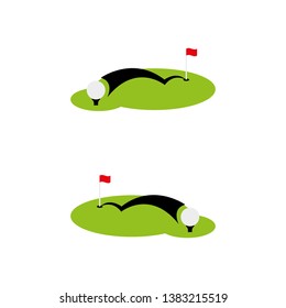a set of golf icons