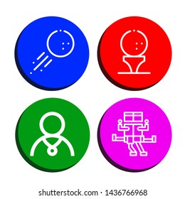 Set of golf icons such as Golf ball, Athlete, Swing , golf