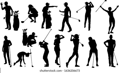 24,408 Golfer icon Images, Stock Photos & Vectors | Shutterstock