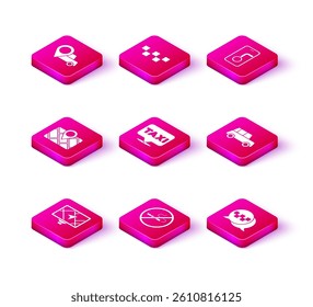 Set Gps device with map, No Smoking, Location taxi, Taxi call telephone service, Car, City navigation and car roof icon. Vector