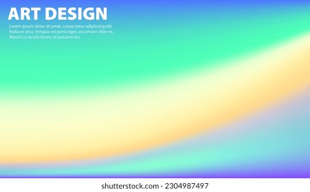 set gradient abstract background with liquid and vibrant color. 