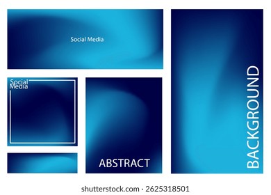 Set of gradient background minimalist graphic pattern template. Vector illustrator vibrant concopt design background.