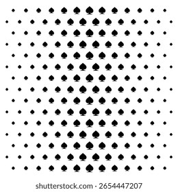 set gradient poker pattern background icon.