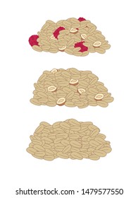 set granola muesli raspberries nuts proper nutrition 