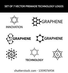 Set Of Graphene Vector Design Elements