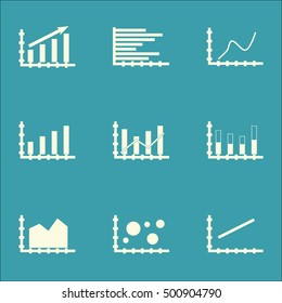 Set Of Graphs, Diagrams And Statistics Icons. Premium Quality Symbol Collection. Icons Can Be Used For Web, App And UI Design. Vector Illustration, EPS10. Set Of Graphs, Diagrams And Statistics Icons. Premium Quality Symbol Collection. Icons Can Be Used For Web, App And UI Design. Vector Illustration, EPS10.