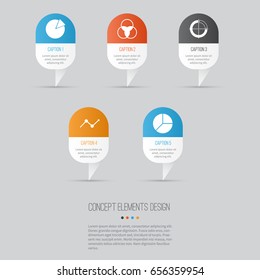 Set Of Graphs, Diagrams And Statistics Icons. Premium Quality Symbol Collection. Icons Can Be Used For Web, App And UI Design.