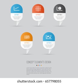 Set Of Graphs, Diagrams And Statistics Icons. Premium Quality Symbol Collection. Icons Can Be Used For Web, App And UI Design.