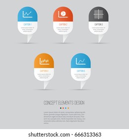 Set Of Graphs, Diagrams And Statistics Icons. Premium Quality Symbol Collection. Icons Can Be Used For Web, App And UI Design.