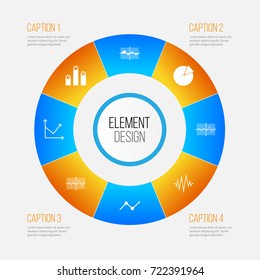 Set Of Graphs, Diagrams And Statistics Icons. Premium Quality Symbol Collection. Icons Can Be Used For Web, App And UI Design.