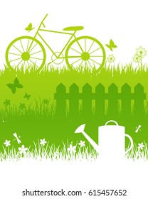 Set of grass borders for Your design