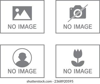 Eine Reihe von grauen NO-BILDERbildern für Homepages, etc.