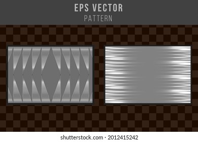 Set of grayscale seamless pattern black and white eps vector editable