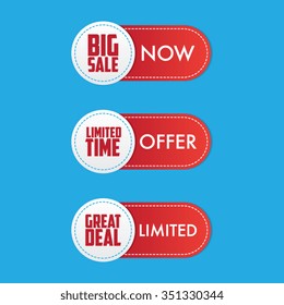 Set of Great Deal Stamp Labels
