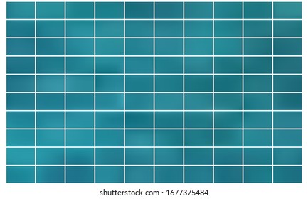 Conjunto de degradados vectoriales verdes y azules. Colección de elegantes rectángulos de diseño.