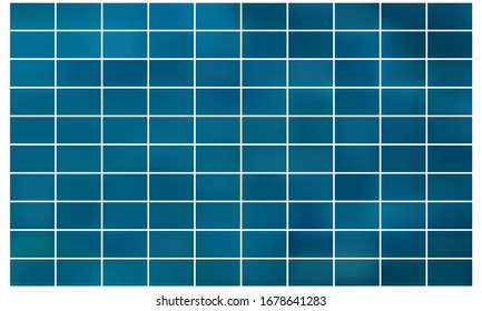 Conjunto de degradados vectoriales verdes y azules. Colección de elegantes rectángulos de diseño.
