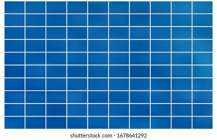 Conjunto de degradados vectoriales verdes y azules. Colección de elegantes rectángulos de diseño.