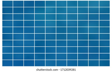 Set of green and blue vector gradients. Collection of nice looking and stylish rectangles.