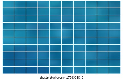 Conjunto de gradientes vectoriales verdes y azules. Colección de rectángulos elegantes y de diseño.