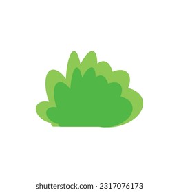 set green grass vector illustration