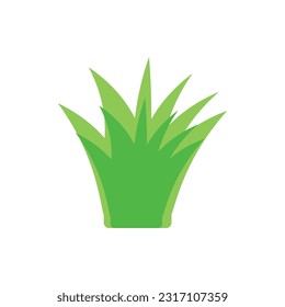 grüne Grasgrafik, Vektorgrafik;