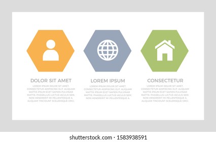 Set of green and gray, orange elements for infographic presentation slides with charts, graphs, steps, timeline, number options.