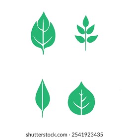 A set of green leaves and leaves free download