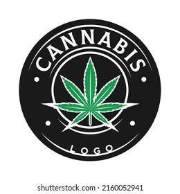 Marijuana outline icons vector set, hemp leaves and seeds, cannabis bud.  Smoking cannabis pipe, cigarette, buds indica marijuana, joint, glass jar,  tobacco and plastic bag. Stock Vector
