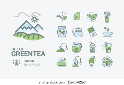 Set of Green Tea 01