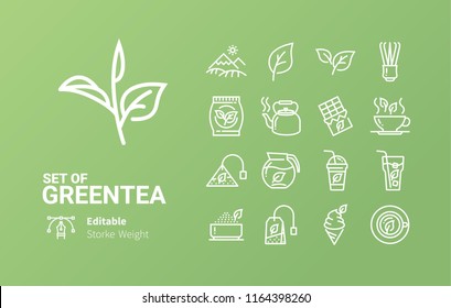 Set of Green Tea 03