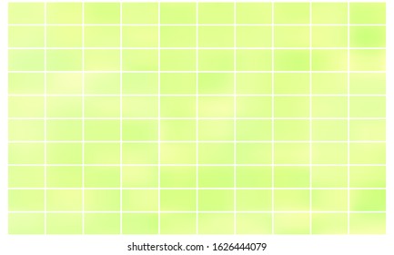 Set of green and yellow vector gradients. Collection of nice looking and stylish rectangles.