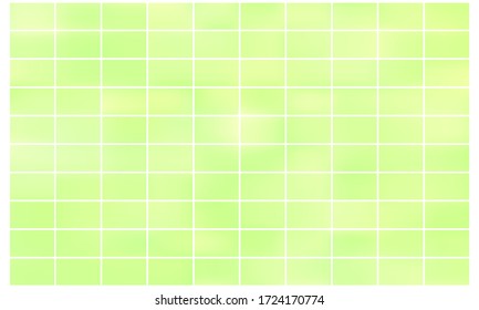 Set of green and yellow vector gradients. Collection of nice looking and stylish rectangles.
