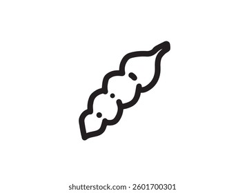Set of an Greenbean Fresh Vegetables Icon