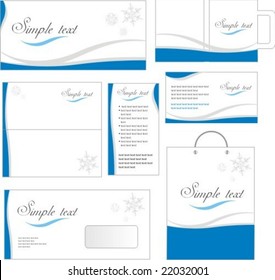 Set greeting card
