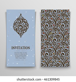 set of greeting cards