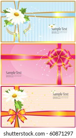 A set of greeting cards
