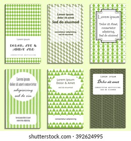set of greeting cards design for holiday and private events such as birthday, party invitation etc.