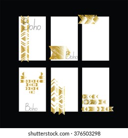 
Set of greeting cards for the holiday.