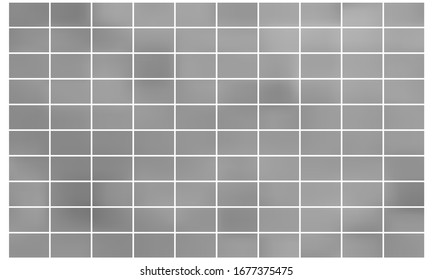 Set of grey vector gradients. Collection of nice looking and stylish rectangles.