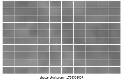 Set of grey vector gradients. Collection of nice looking and stylish rectangles.
