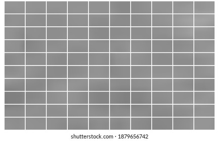 Set of grey vector gradients. Collection of nice looking and stylish rectangles.
