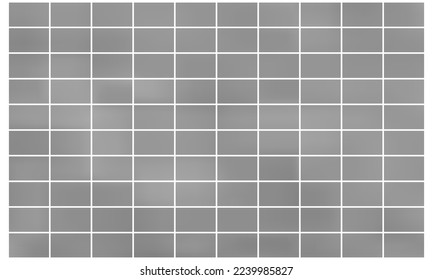 Set of grey vector gradients. Collection of nice looking and stylish rectangles.