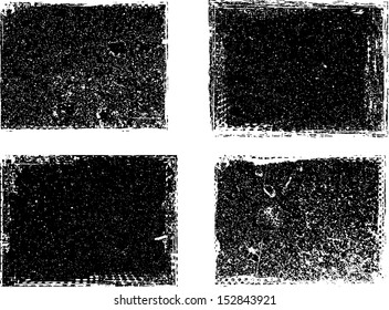 Set of grunge backgrounds 