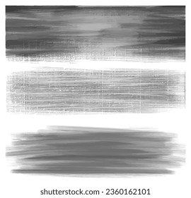 Set of grunge backgrounds. Vector grunge banner.