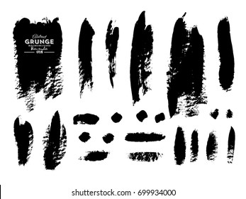 Set of grunge banners. Grunge backgrounds for promotion. Abstract vector template