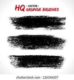 Set of grunge banners. Grunge brushes. Retro background. Vintage background. Business background. Abstract background. Hand drawn. Texture background. Abstract shape