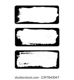 set of grunge banners vector file