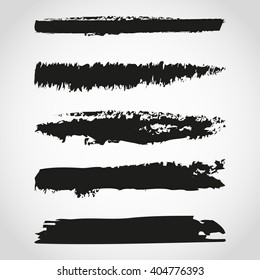 Set of grunge banners.Grunge backgrounds.Abstract template.