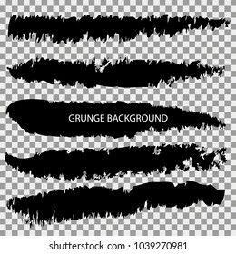 Set of grunge banners.Grunge backgrounds.Abstract vector template.