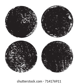 Set of grunge post stamps.Vector distress banners.